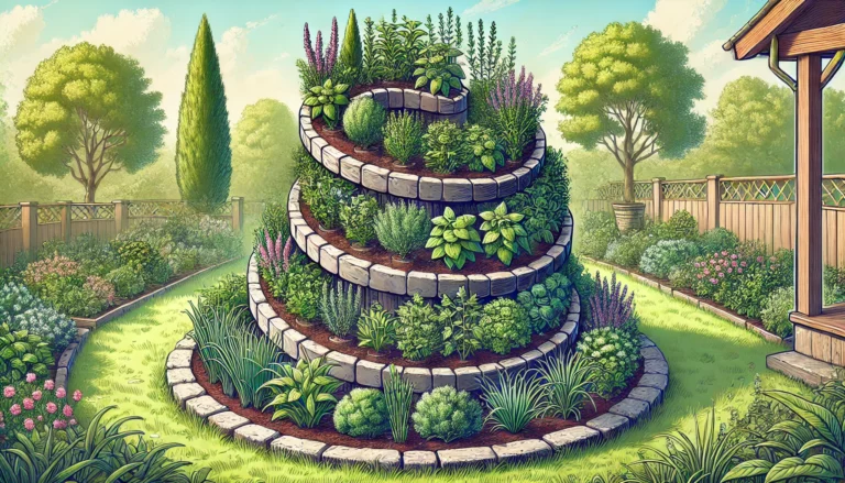 Creating Herb Spirals