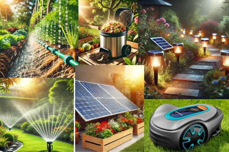 Technology devices for garden and green home