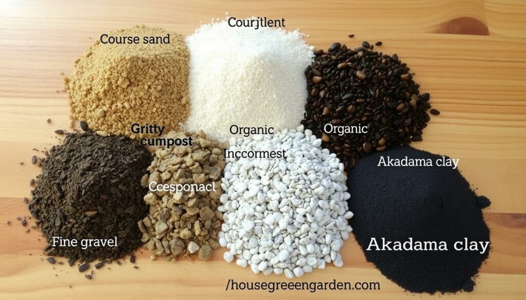 bonsai soil components