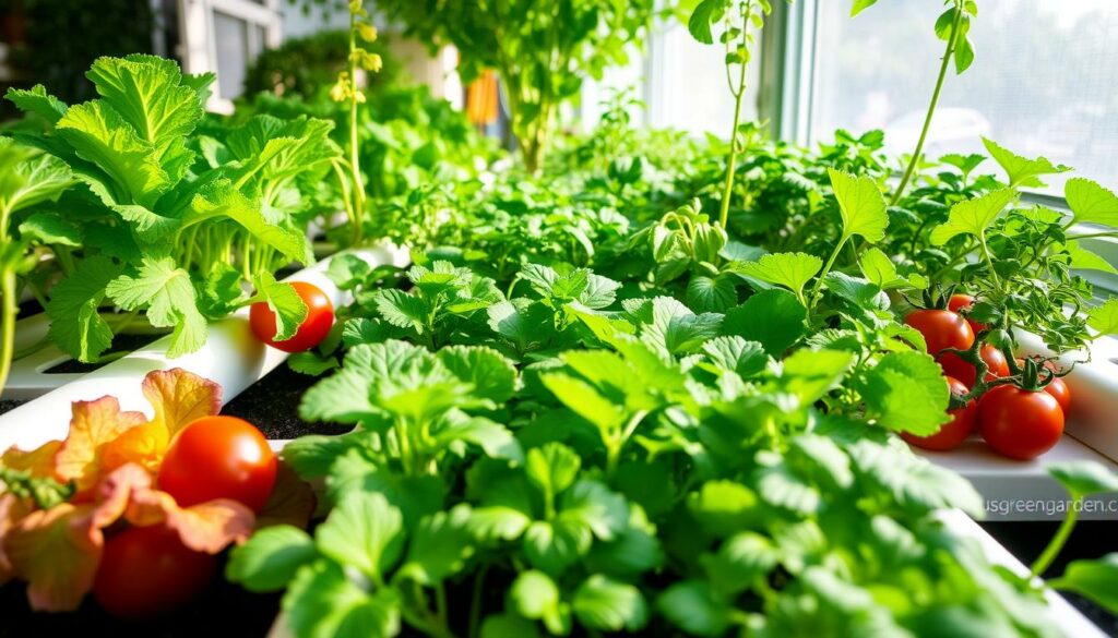 hydroponic vegetables