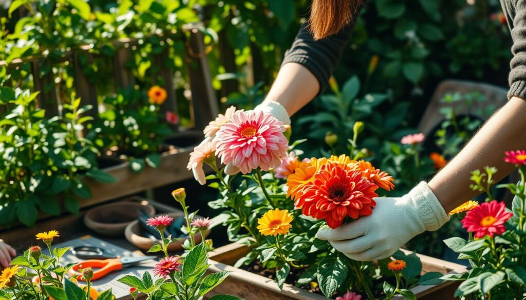 pruning and deadheading