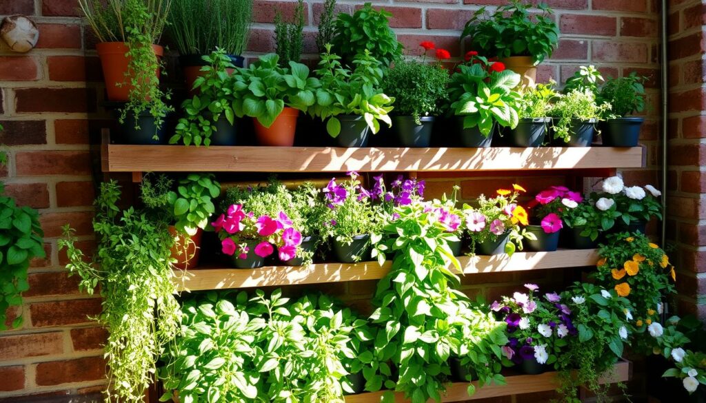 Vertical Container Gardening