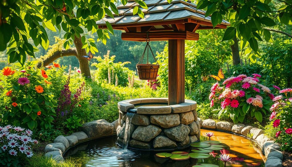 wishing well water features